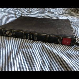 Genuine Leather Book Book for laptops